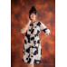 Mela Black Print Dress